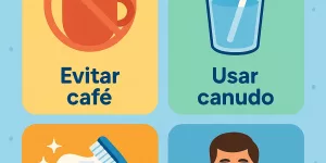 cuidado pos clareamento dental